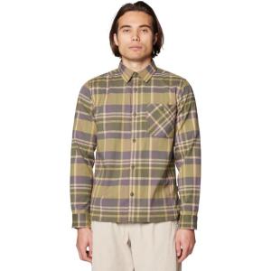 Mountain Hardwear Men’s Voyager One Long Sleeve Flannel(Dark Pine Amsterdam Plaid)