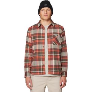 Mountain Hardwear Men’s Voyager One Long Sleeve Flannel(Ridgeline Amsterdam Plaid)