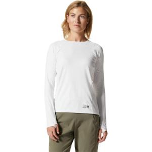 Mountain Hardwear Womens Crater Lake Long Sleeve(Fogbank)