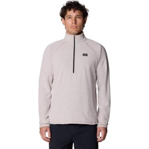 Mountain Hardwear mens Summit Grid Half Zip(Grey)
