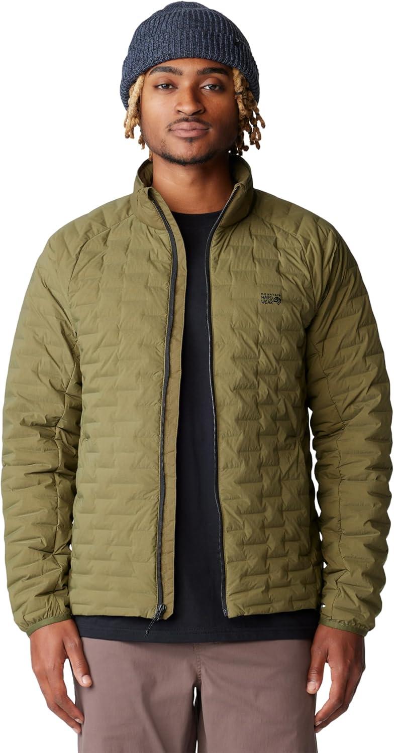 imageMountain Hardwear mens Stretchdown Light JacketJacketCombat Green New 2024
