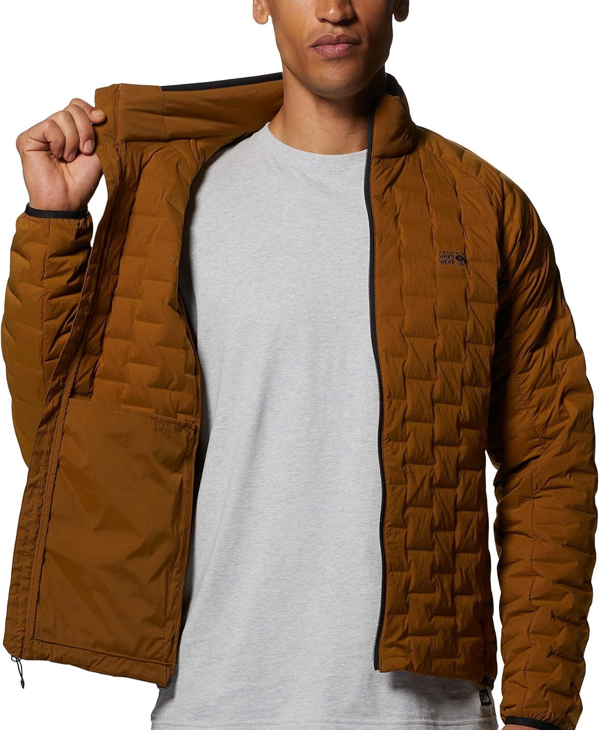 imageMountain Hardwear mens Stretchdown Light JacketJacketGolden Brown New 2024