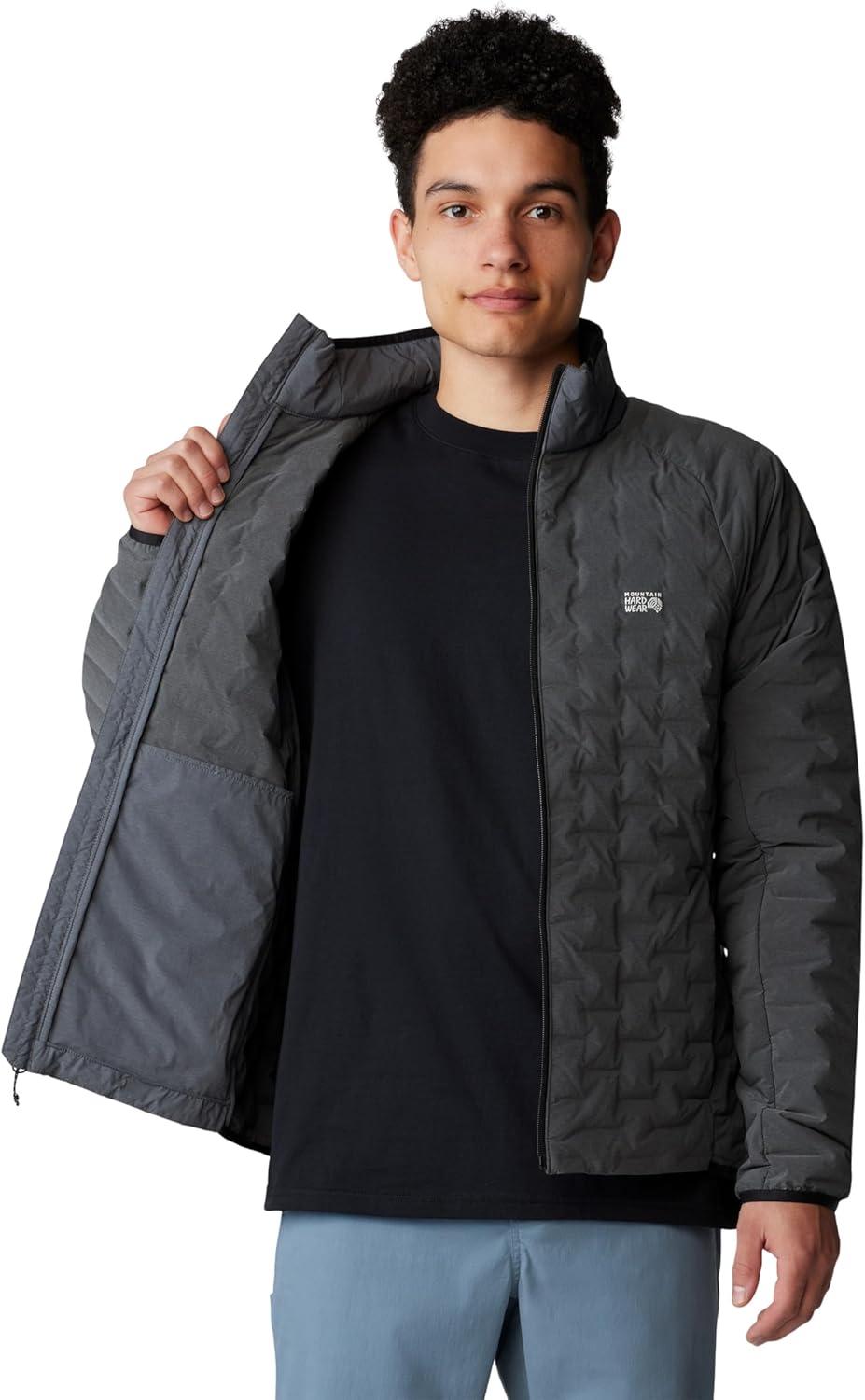 imageMountain Hardwear mens Stretchdown Light JacketJacketVolcanic Heather New 2024