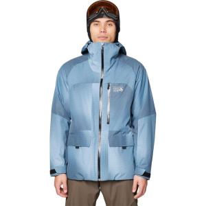 Mountain Hardwear mens Firefall Insulated Jacket(Moon Blue Ombre Print)