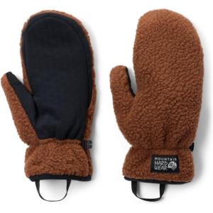 Mountain Hardwear mens Hicamp Fleece Mitt(Cocoa Brown)
