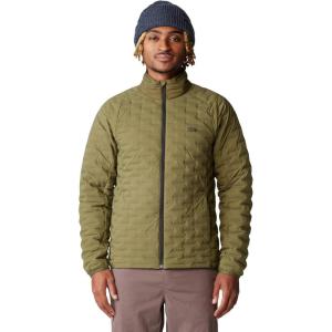 Mountain Hardwear mens Stretchdown Light JacketJacket(Combat Green – New 2024)