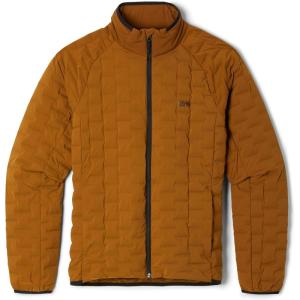 Mountain Hardwear mens Stretchdown Light JacketJacket(Golden Brown – New 2024)