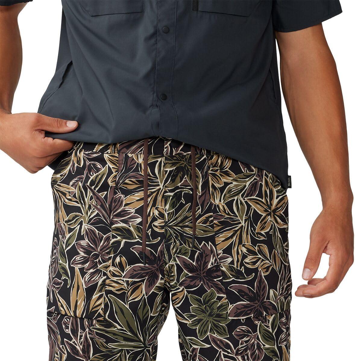 imageMountain Hardwear Mens Trail Sender ShortShortsBlack Floral Print