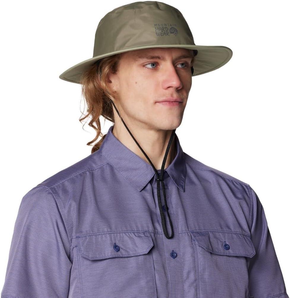 imageMountain Hardwear Womens Threshold Rain HatStone Green Mantis