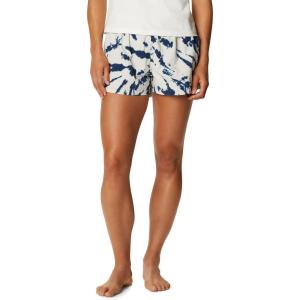 Mountain Hardwear Womens Stryder Swim Short(Blue Horizon Zebra Tie Dye)