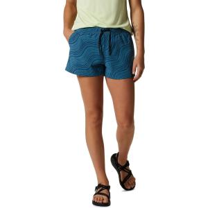 Mountain Hardwear Womens Stryder Swim Short(Caspian Waves Print)