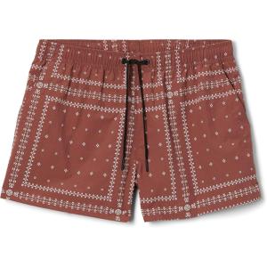 Mountain Hardwear Womens Stryder Swim Short(Clay Earth Bandana Grid)