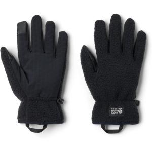 Mountain Hardwear unisex-adult Hicamp Fleece Glove(Black – New 2024)