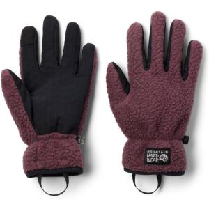 Mountain Hardwear unisex-adult Hicamp Fleece Glove(Blackberry – New 2024)