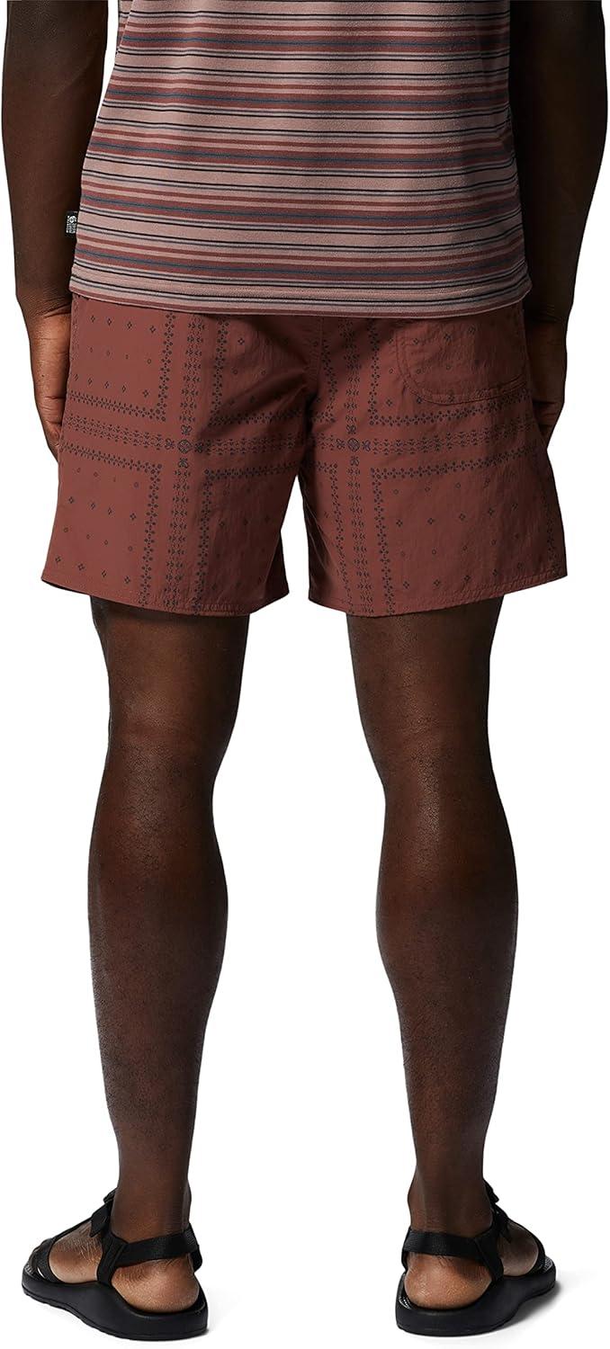 imageMountain Hardwear Mens Stryder Swim ShortShortsClay Earth Bandana Grid