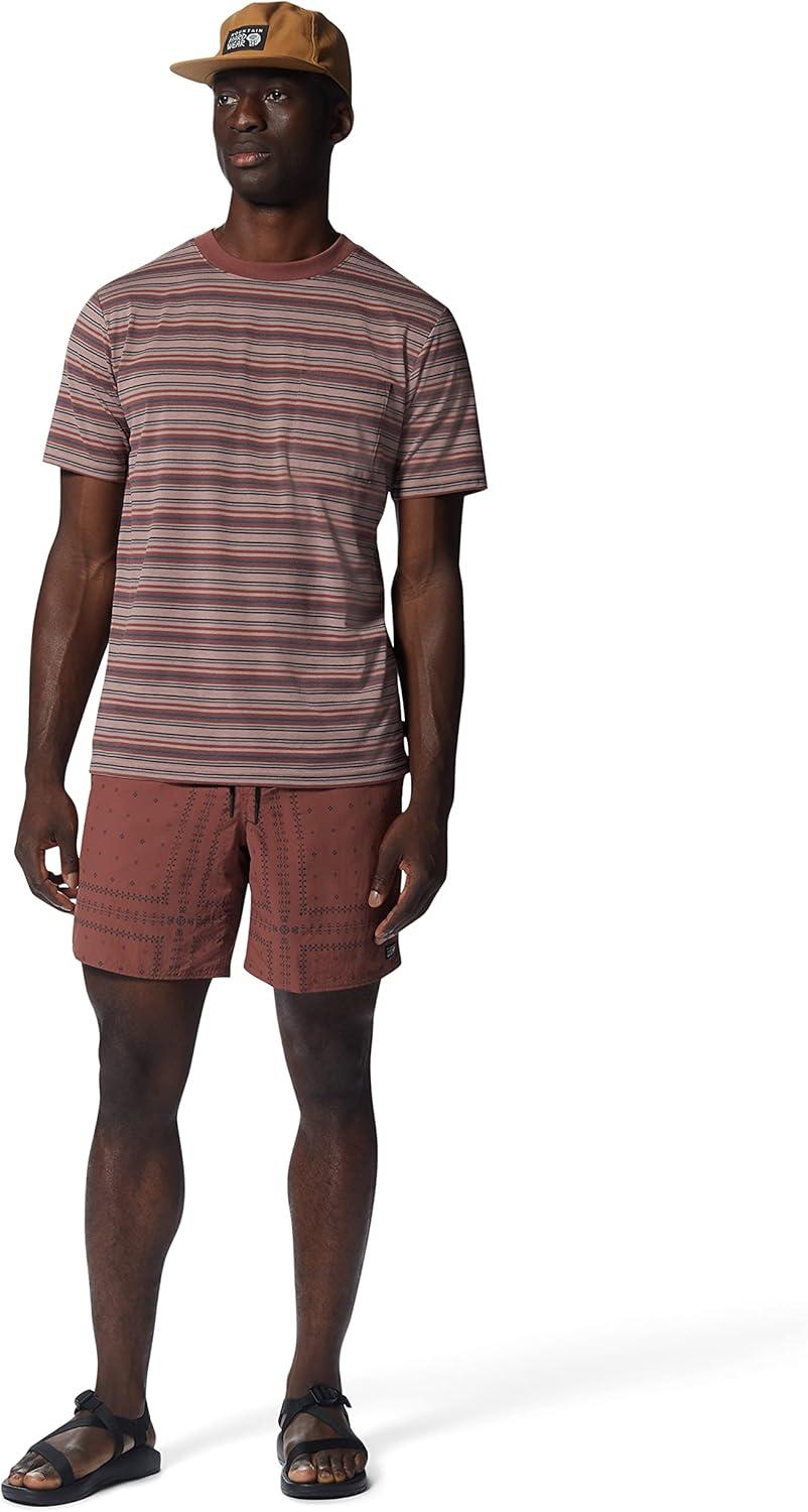 imageMountain Hardwear Mens Stryder Swim ShortShortsClay Earth Bandana Grid