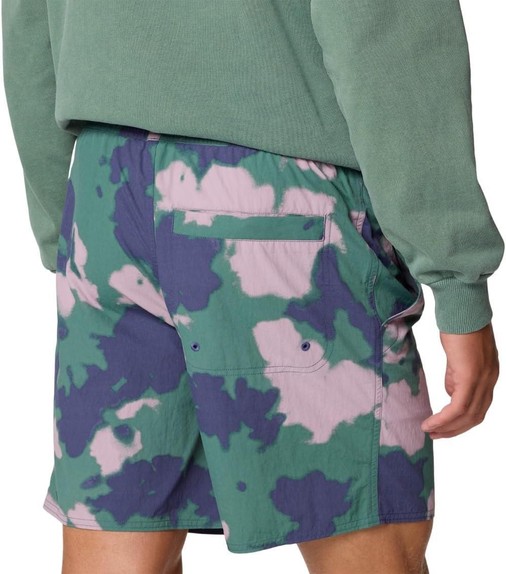 imageMountain Hardwear Mens Stryder Swim ShortShortsLapis Dusk Blissed Dye Print