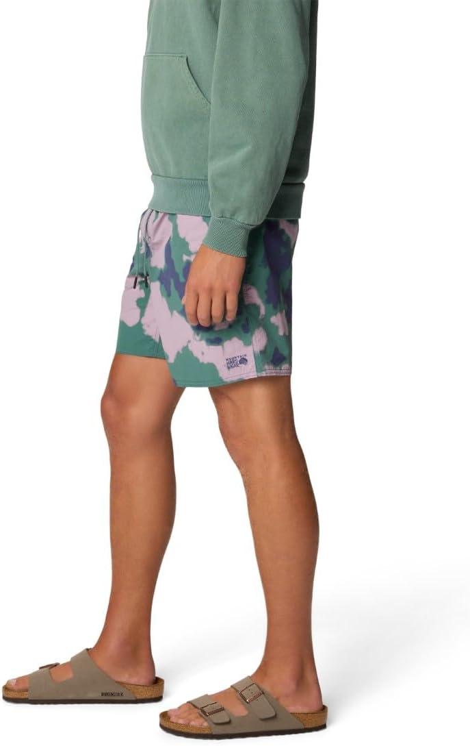 imageMountain Hardwear Mens Stryder Swim ShortShortsLapis Dusk Blissed Dye Print