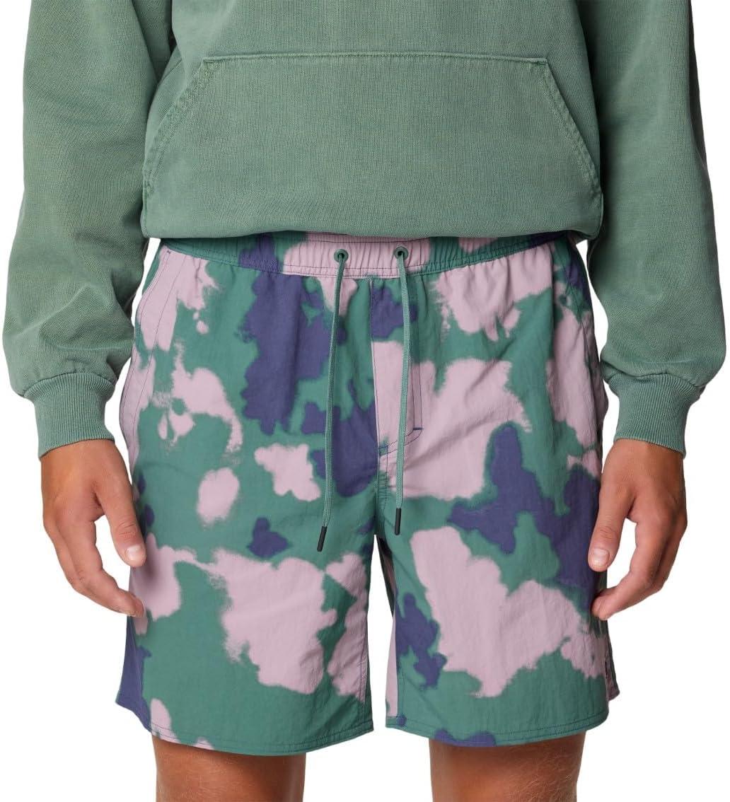 imageMountain Hardwear Mens Stryder Swim ShortShortsLapis Dusk Blissed Dye Print