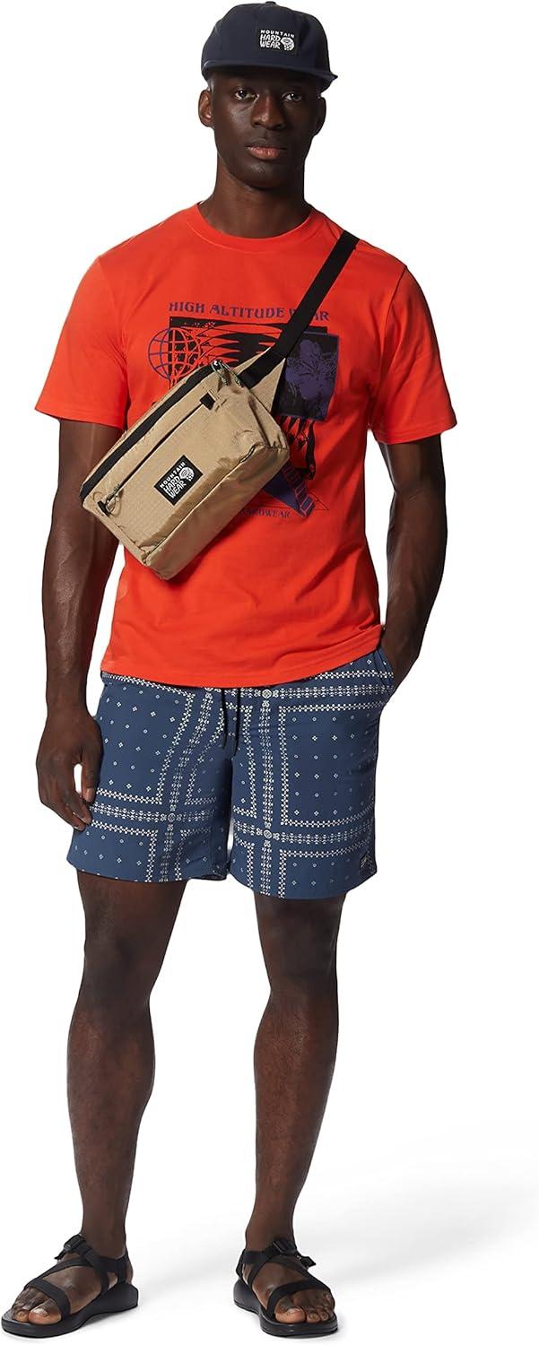 imageMountain Hardwear Mens Stryder Swim ShortShortsZinc Bandana Grid