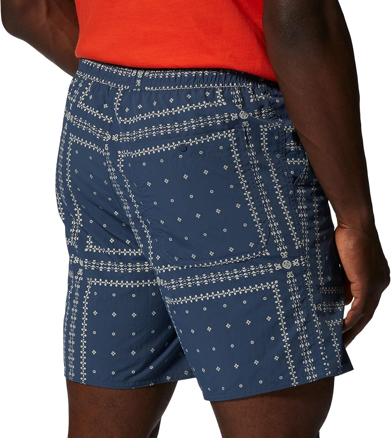 imageMountain Hardwear Mens Stryder Swim ShortShortsZinc Bandana Grid