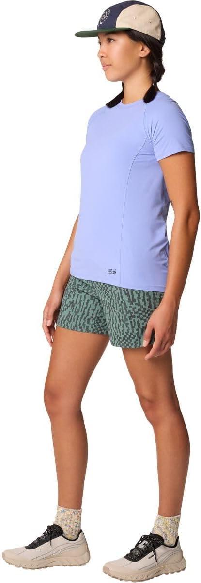 imageMountain Hardwear Womens Crater Lake Short SleeveLight Illusion