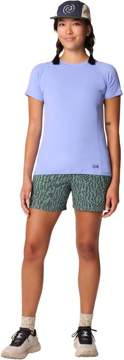 imageMountain Hardwear Womens Crater Lake Short SleeveLight Illusion