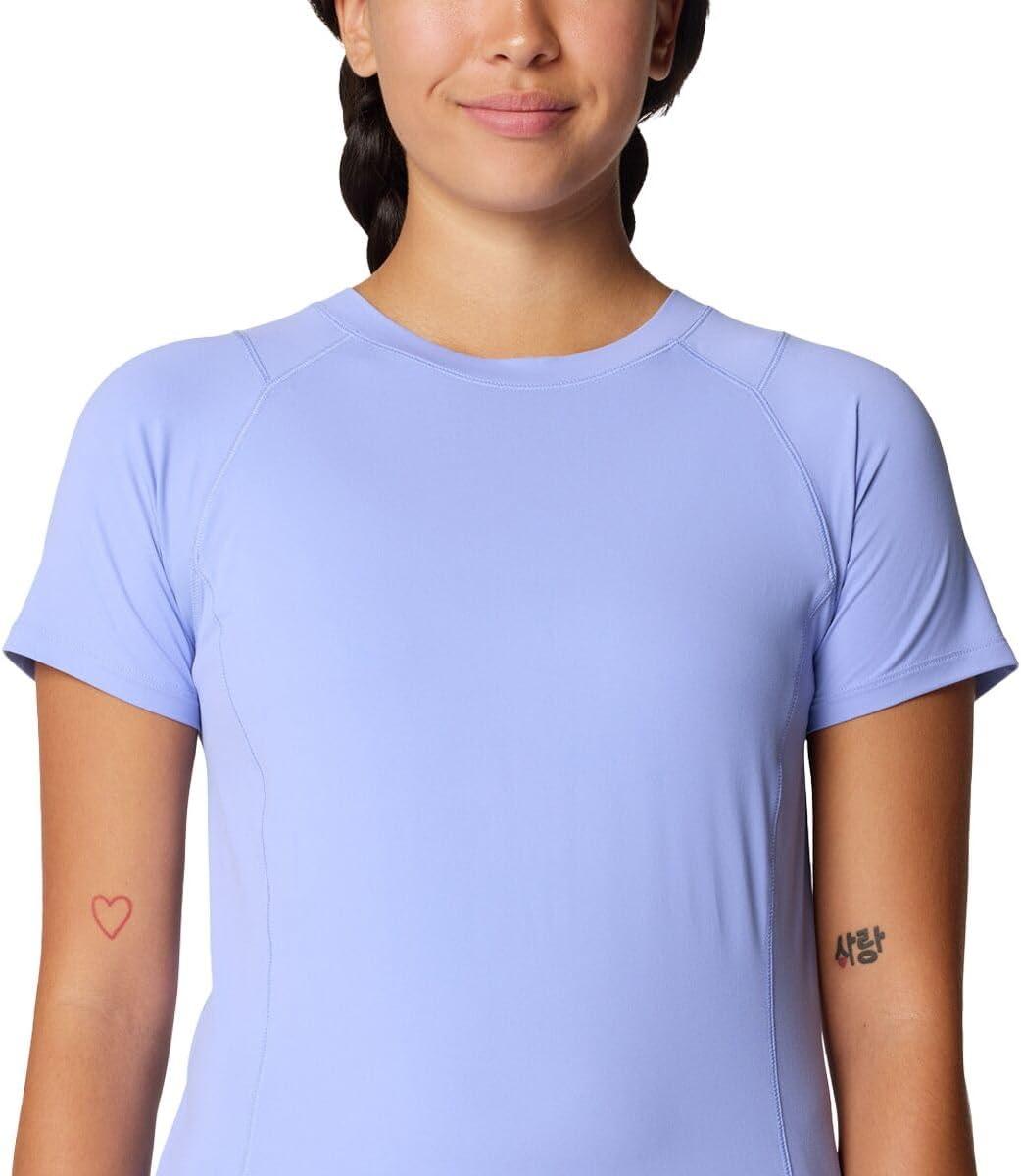 imageMountain Hardwear Womens Crater Lake Short SleeveLight Illusion