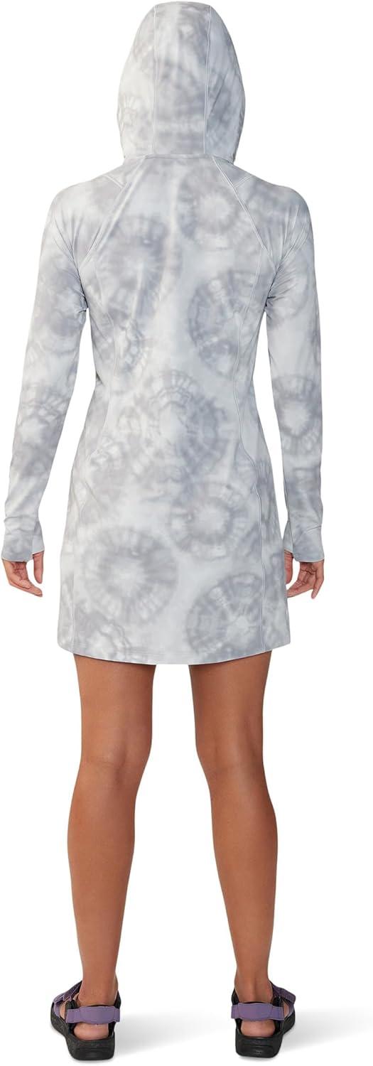 imageMountain Hardwear womens Crater Lake DressGrey Ice Spore Dye Print