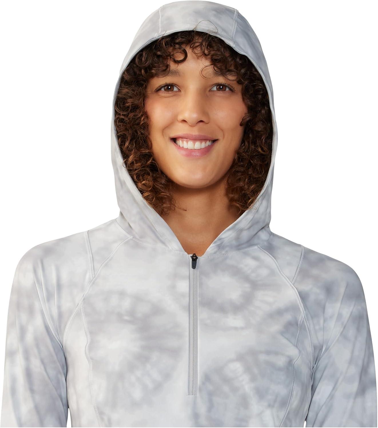 imageMountain Hardwear womens Crater Lake DressGrey Ice Spore Dye Print