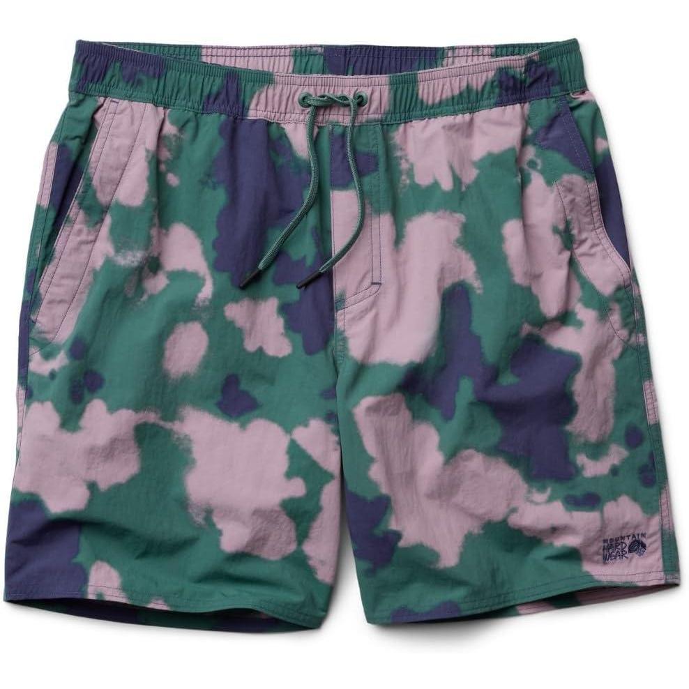 imageMountain Hardwear Mens Stryder Swim ShortShortsLapis Dusk Blissed Dye Print