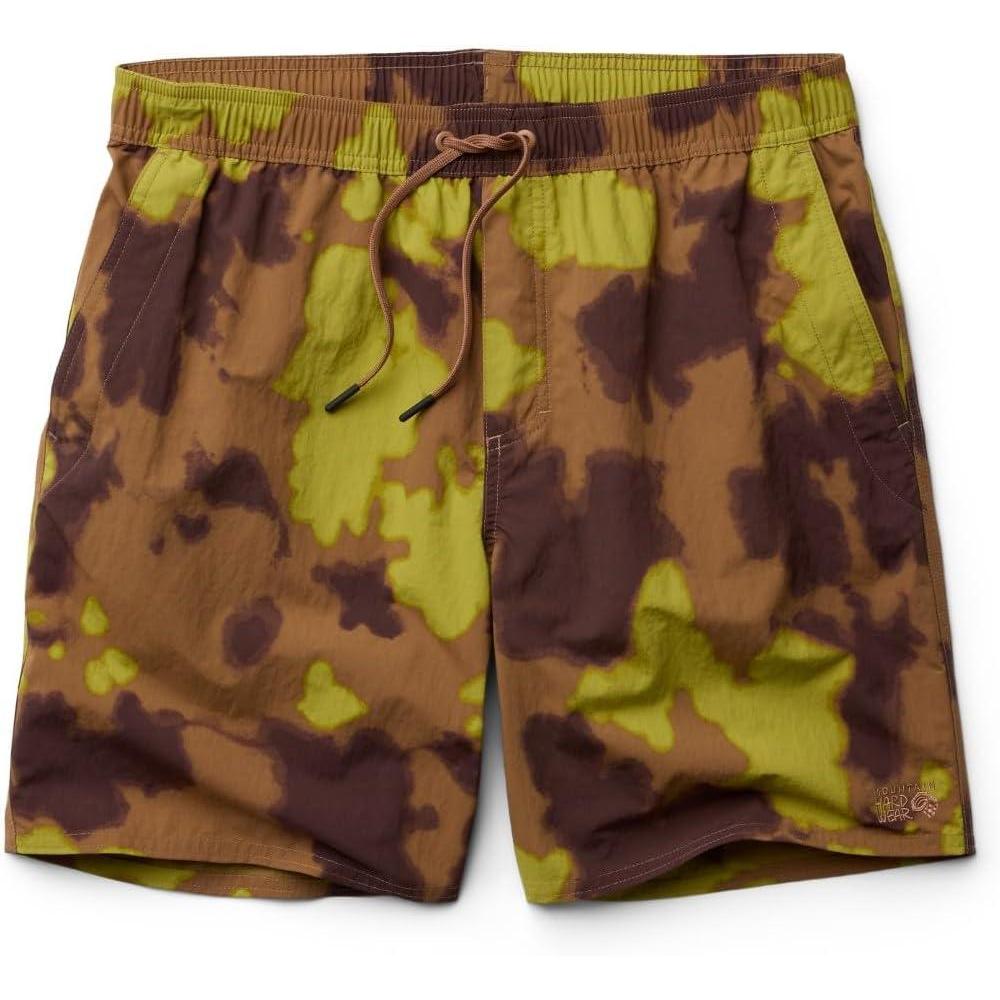 imageMountain Hardwear Mens Stryder Swim ShortShortsNew Clay Blissed Dye Print