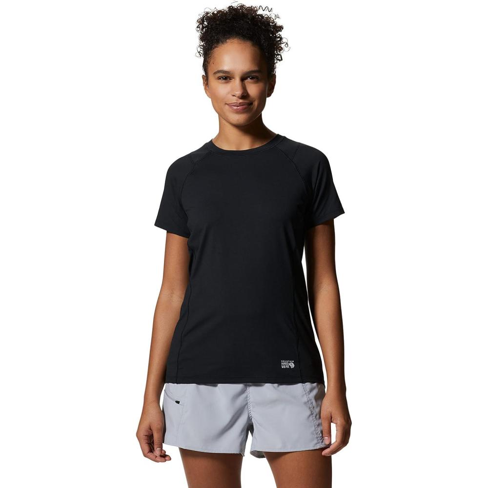 imageMountain Hardwear Womens Crater Lake Short SleeveBlack