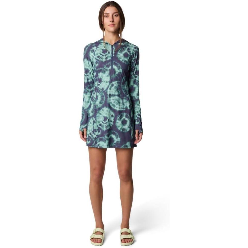 imageMountain Hardwear womens Crater Lake DressLapis Dusk Spore Dye Print