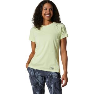 Mountain Hardwear Womens Crater Lake Short Sleeve(Electrolyte)