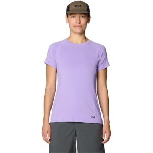 Mountain Hardwear Womens Crater Lake Short Sleeve(Harbor Violet)