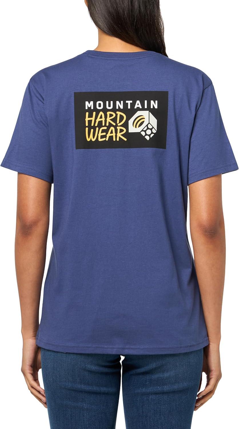 imageMountain Hardwear Womens MHW Box Logo Short SleeveLapis Dusk