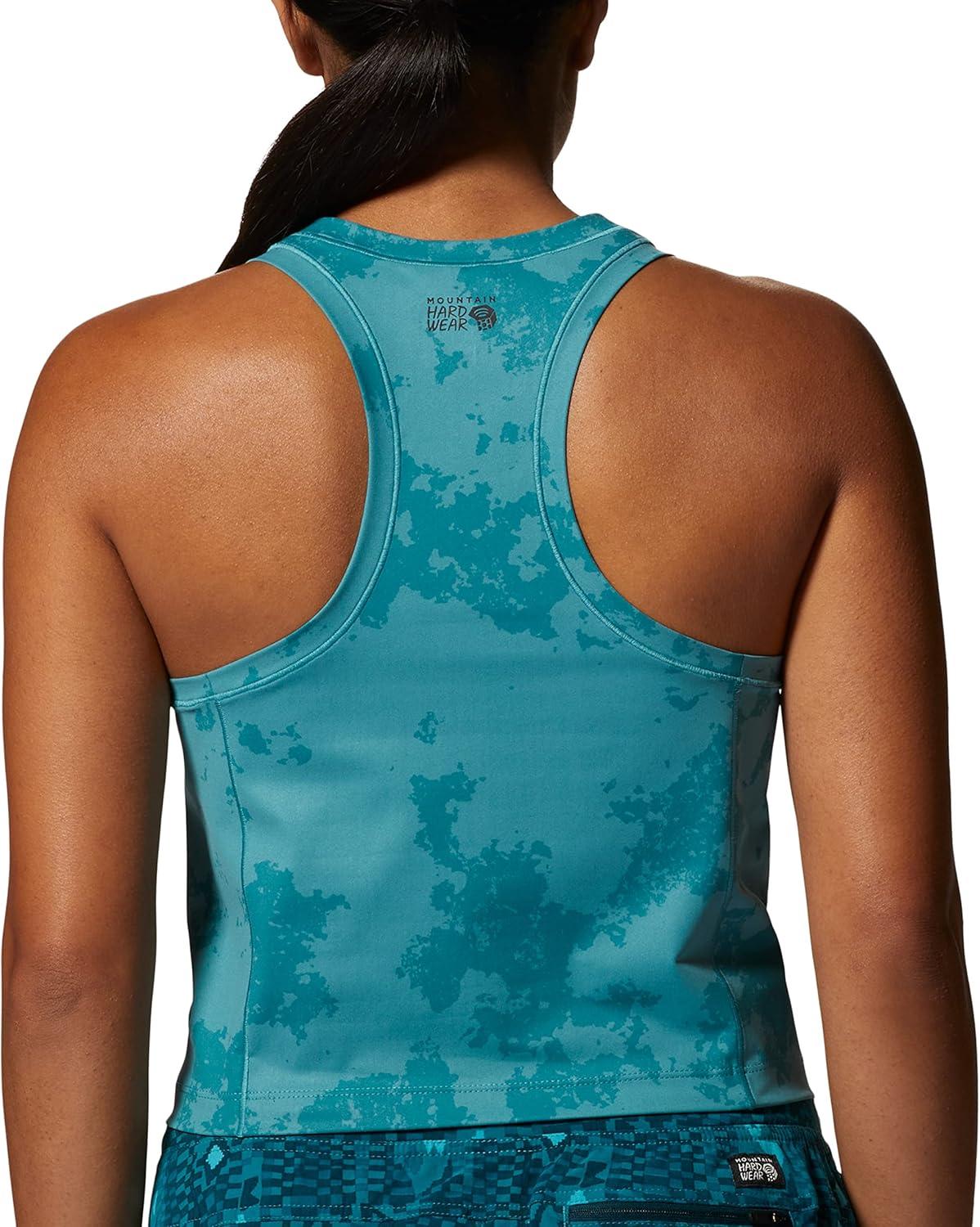 imageMountain Hardwear Womens Mountain Stretch TanklettePalisades Scatter Dye Print