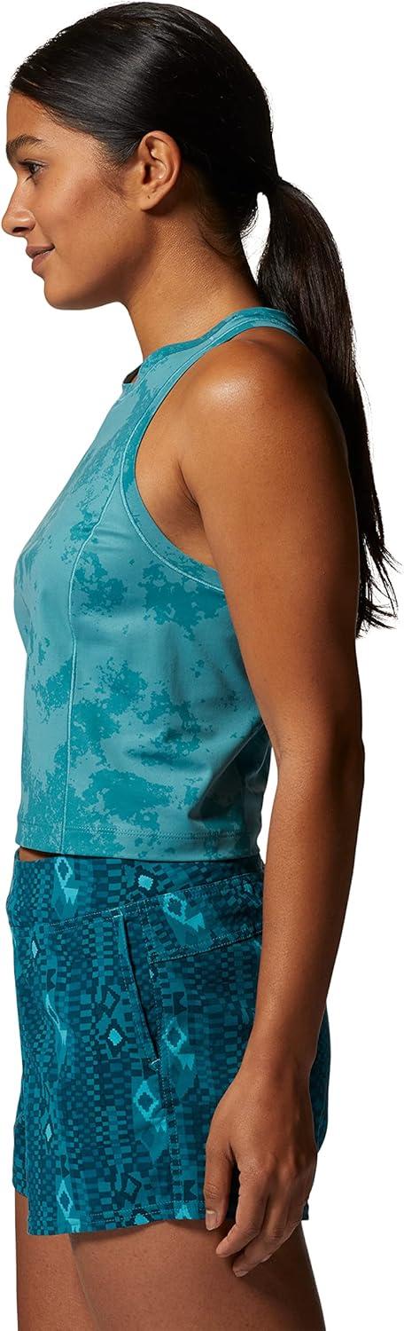 imageMountain Hardwear Womens Mountain Stretch TanklettePalisades Scatter Dye Print