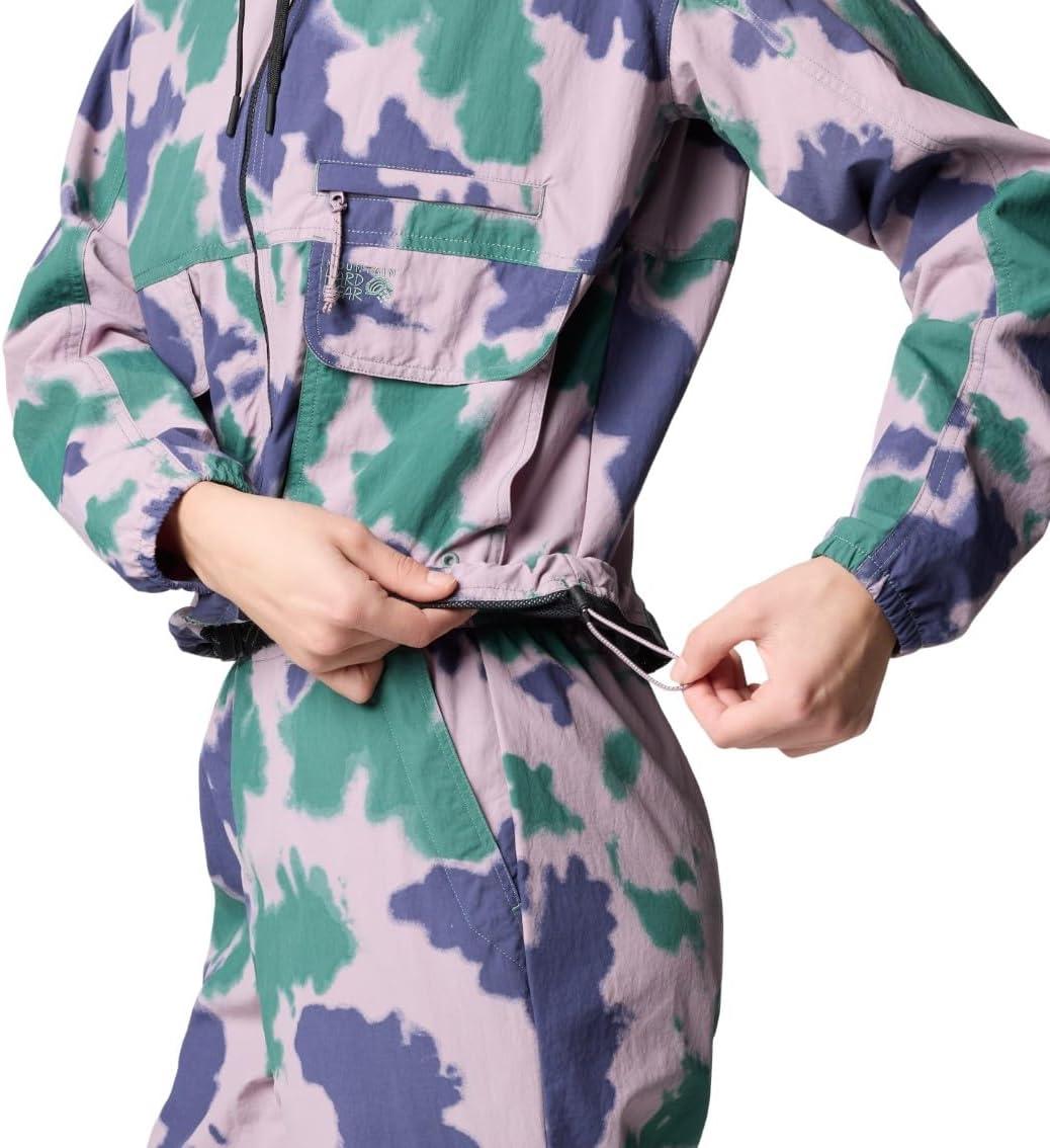 imageMountain Hardwear womens Stryder Full ZipBlue Pine Blissed Dye Print