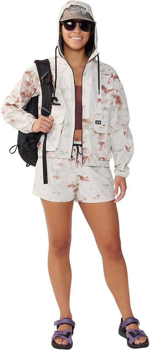 imageMountain Hardwear womens Stryder Full ZipDark Quartz Nebula Print