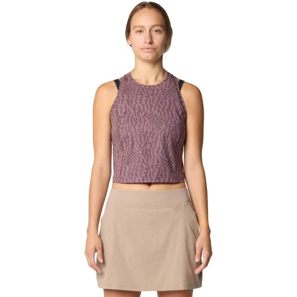 imageMountain Hardwear Womens Mountain Stretch TankletteWarm Ash Digidaze Print