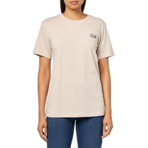 Mountain Hardwear Women’s MHW Box Logo Short Sleeve(Talc)