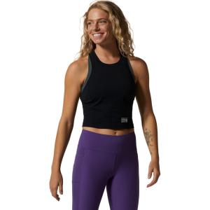 Mountain Hardwear Womens Mountain Stretch Tanklette(Black)
