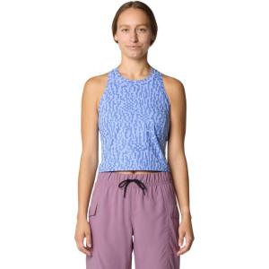Mountain Hardwear Womens Mountain Stretch Tanklette(Light Illusion Digidaze Print)