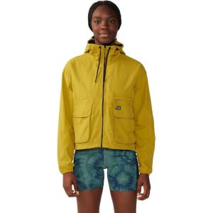 Mountain Hardwear womens Stryder Full Zip(Dark Citron)